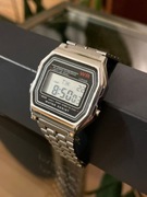 Vintage retro style w stylu casio Zegarek męski elektroniczny bransoletka 
