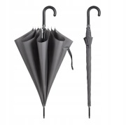 Męska, długą parasolka półautomatyczna, wiatroodporna 