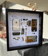 IPHONE 2G 8GB A1203 w kolekcjonerskiej ramce, Oryginalne części!