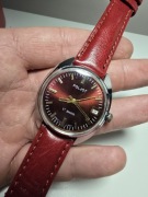 Zegarek Poljot  17 Jewels Męski Czerwona Tarcza Stan BDB