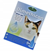 KROPLE NA KLESZCZE I PCHŁY dla Kota Canac 6 ampułek