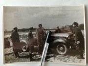 zdjęcie samochód Auburn Super Charged generał Popławski oryginał 