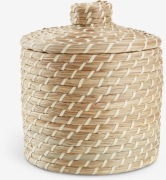 pojemnik kosz Ś20xW23cm trawa morska słoma