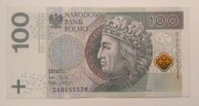 100 ZŁ RADAR SERIA DA 8255528  2012 r.