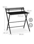 Biurko składane z półeczką