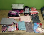 Zestaw ubrań 52szt (110-116) dziewczynka 