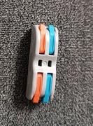 Szybkozłącze Elektryczne do kabli przewodów przelotowe 2x 0,08-4mm2