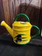 Duża ceramiczna konewka prowansalska sielska wiejska