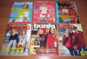 Zestaw Burda – Moda dla dzieci + Neue Mode-Kinder Mode + wykroje krawiectwo