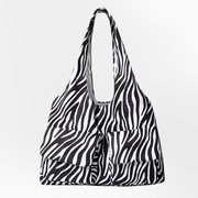 torba tota na zakupy nowa czarno biała print zebra hit sezonu 