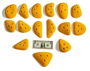 chwyty wspinaczkowe. Kamienie do wspinaczki 