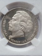 Polska 100 zł 1975 Paderewski FDC