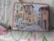 Duży portfel wizytownik Parfois notatnik notes