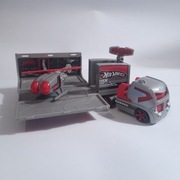 Hot Wheels Ciężarówka i Helikopter 2004 