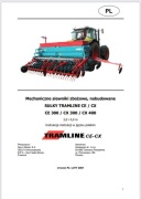 Instrukcja obsługi siewnik SULKY TRAMLINE CE 300, CX 300, CX 400 PL