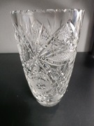 Ładny wazon kryształowy 