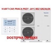 POMPA CIEPŁA PANASONIC 9 kW T-CAP MONOBLOK 