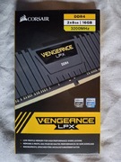Pamięć RAM ddr4 2x8gb 16gb Corsair Vengeance lpx 3200 mhz