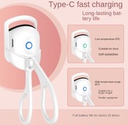 Elektryczna zalotka do rzęs na usb NOWA