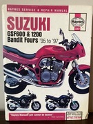 Suzuki GSF600 & 1200 Bandit '95 to '97 Haynes 3367 instr. serwisowa manual 