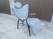 Włoski Fotel Relaksacyjny Skipper Bonaldo Goraco Milano lata 80