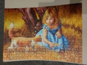 Ułożone puzzle 500 elementów