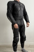 KOMBINEZON MOTOCYKLOWY DWUCZĘŚCIOWY REBELHORN CZARNY
