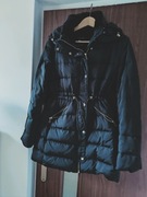 Półpłaszcz ZARA ciemno zielony