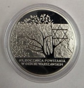 20zł 65 rocznica Powstania w Getcie Warszawskim