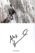Alex Honnold autograf Free Solo