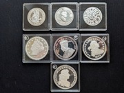 Srebrna moneta  / numizmat - Historia Monety Denar Talar Dolar