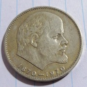 1 rubel 1970 rocznica urodzin Lenina