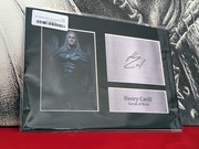 Wiedźmin Geralt autograf, Henry Cavill