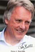 PETER j.RATCLIFFE - autograf Laureat Nagrody Nobla