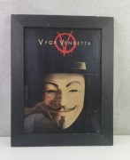Obraz – V for Vendetta, Anonymous, Aktywiści Wymiary: 38x48 cm.