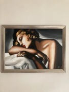 Obraz olej na płótnie reprodukcja Tamara Łempicka