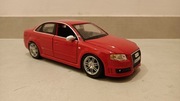 AUDI S4 B7 RS4 Model Bburago skala 1:24 kolekcjonerski Unikat
