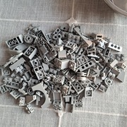 Lego szare elementy 150g
