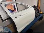 Drzwi prawy przód Insignia B biała perła Z42