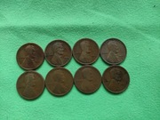 One cent Lincoln 1911-1919 D bez 1914 Ładne!