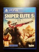SNIPER ELITE 5 FRANCE PL / PLAYSTATION 4 5 / GRA PS4 / PS5 NA PŁYCIE