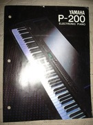 Yamaha Electronic Piano P-200 - broszura informacyjna