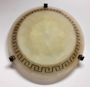 Plafon szklany GRECKI 40cm 2xE27 max 100W