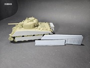 m4a3 Sherman drewniane osłony boczne 1:35 druk 3d