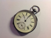 Zegarek kieszonkowy Ancre 15 Rubis srebrny