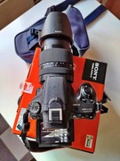 Sony A58 + Obiektyw Sony18–135 mm f/3.5–5.6 SAM bdb, niski przebieg migawki