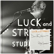 David Gilmour Luck and Strange foto album z autografem Pink Floyd