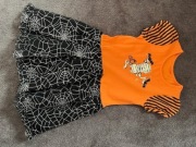 sukienka Dynia Halloween 134-140 9-10 lat