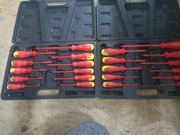 WKRĘTAKI ŚRUBOKRĘTY IZOLOWANE 12 SZT DLA ELEKTRYKA