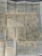 Mapa walk zbrojnych z najeźdźcą hitlerowskim w latach 1939-45